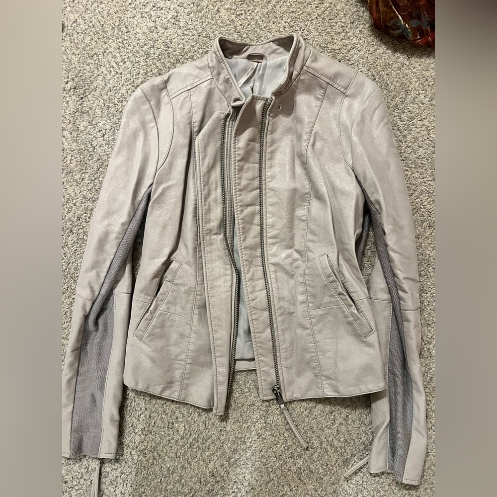 Free People Leather Jacket
